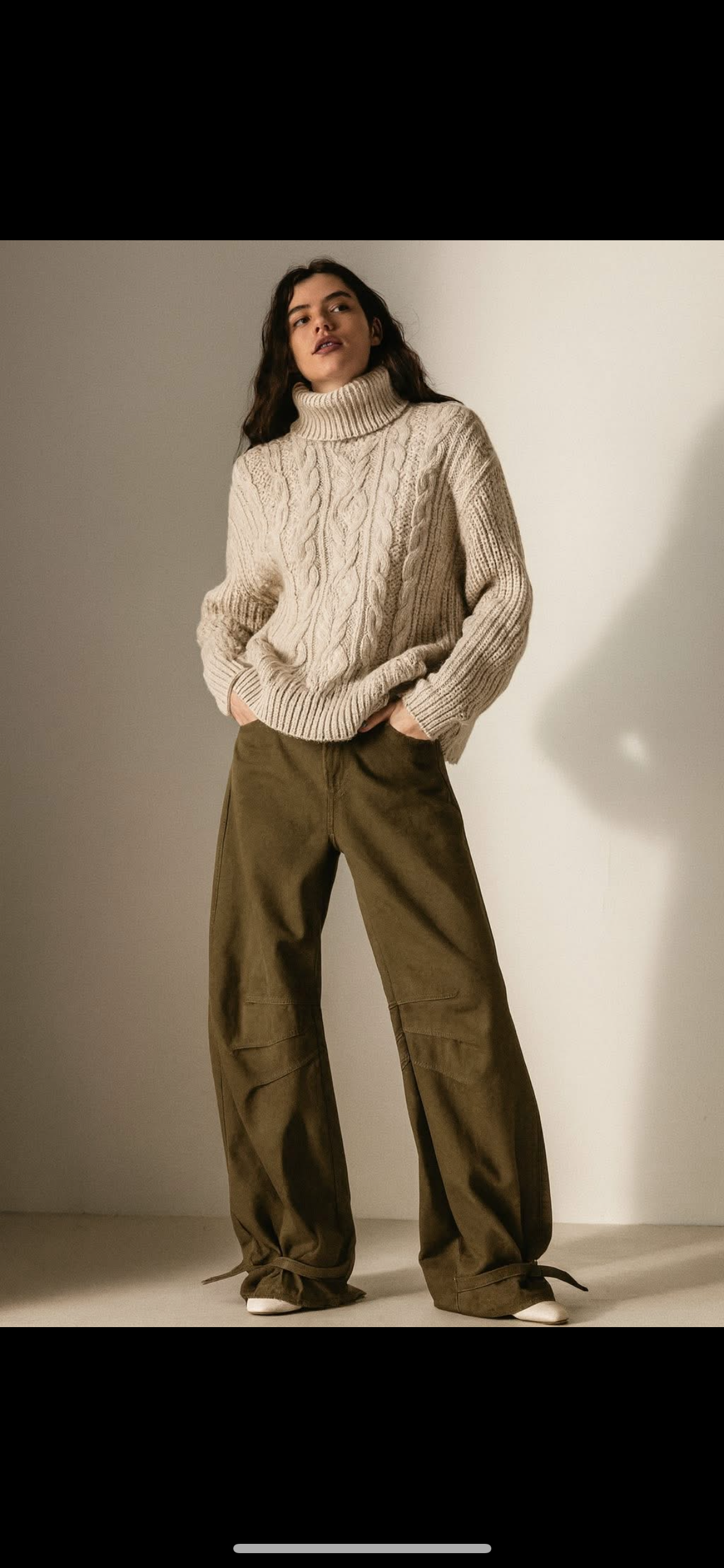 Pantalon ballon kaki