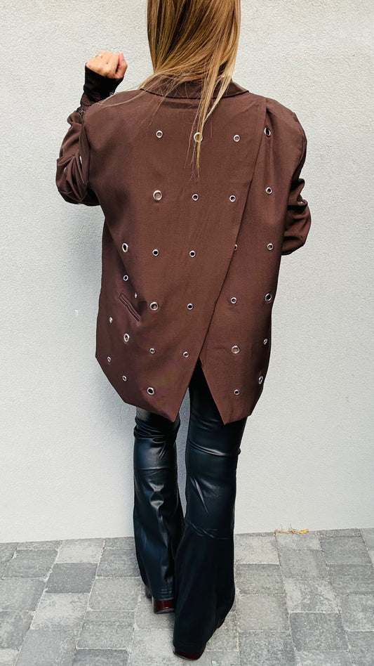 Blazer chocolat