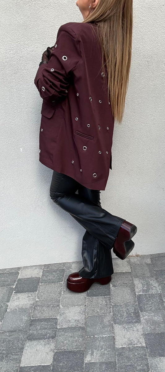 Blazer bordeaux