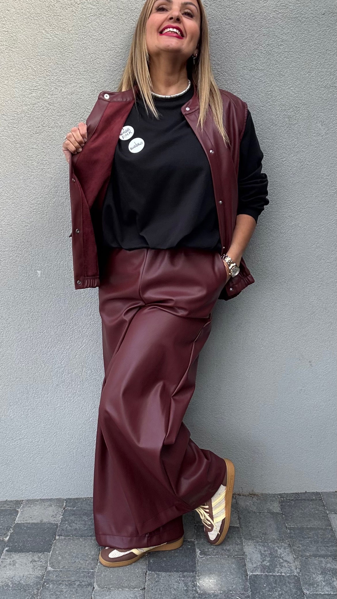 Ensemble bordeaux TU