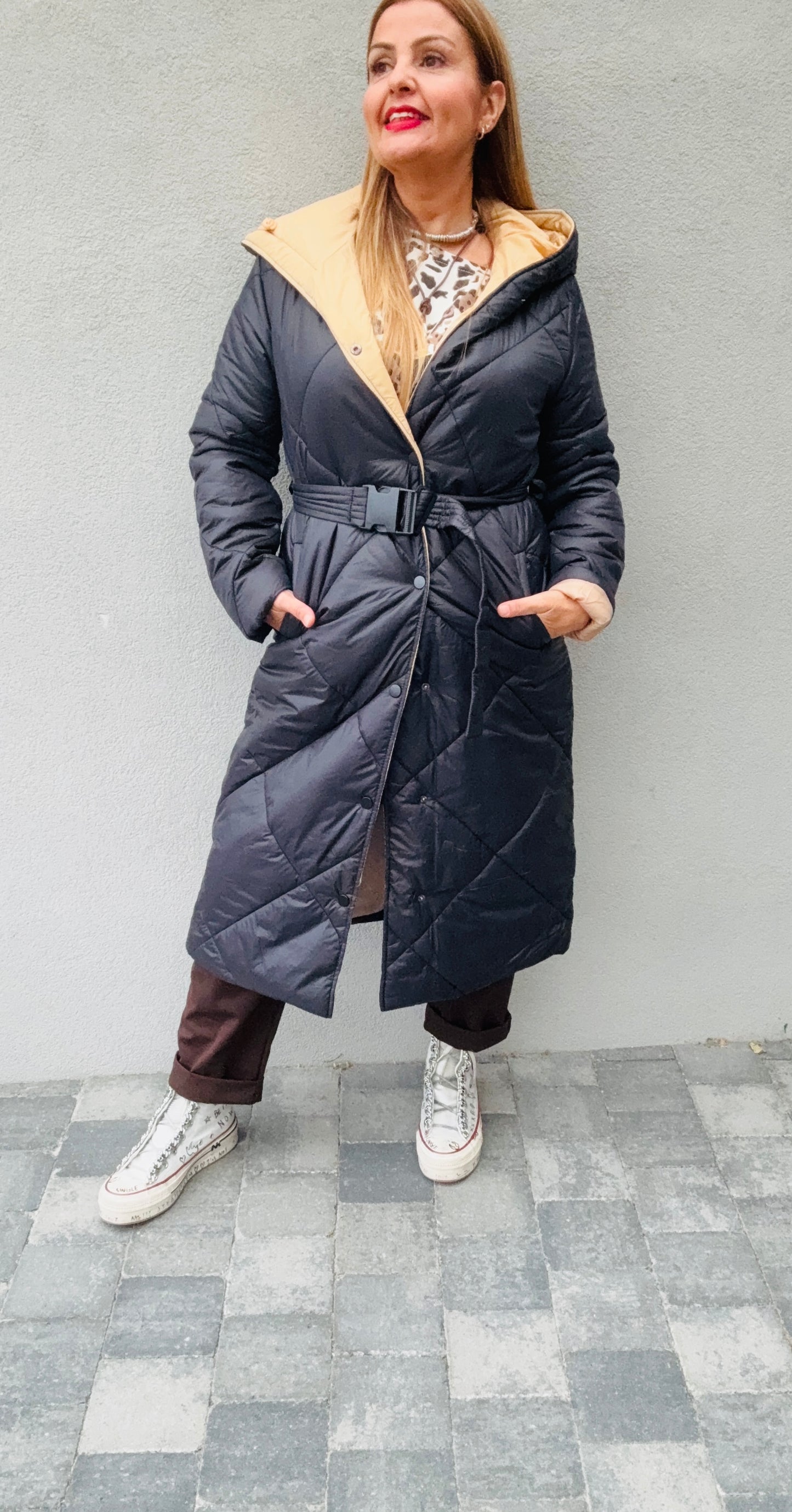 Veste longue capuche SM ou ML