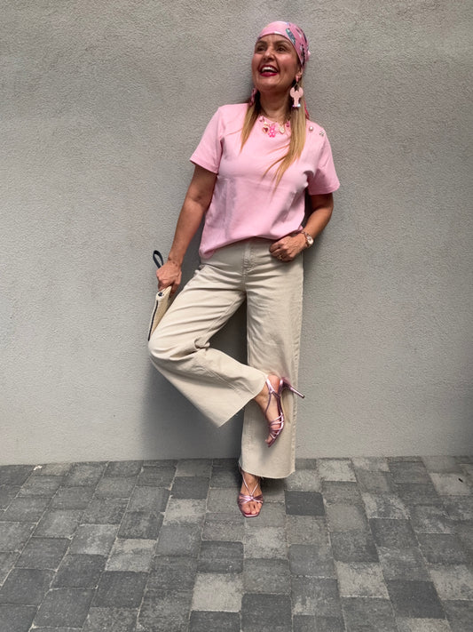 Blouse bijoux