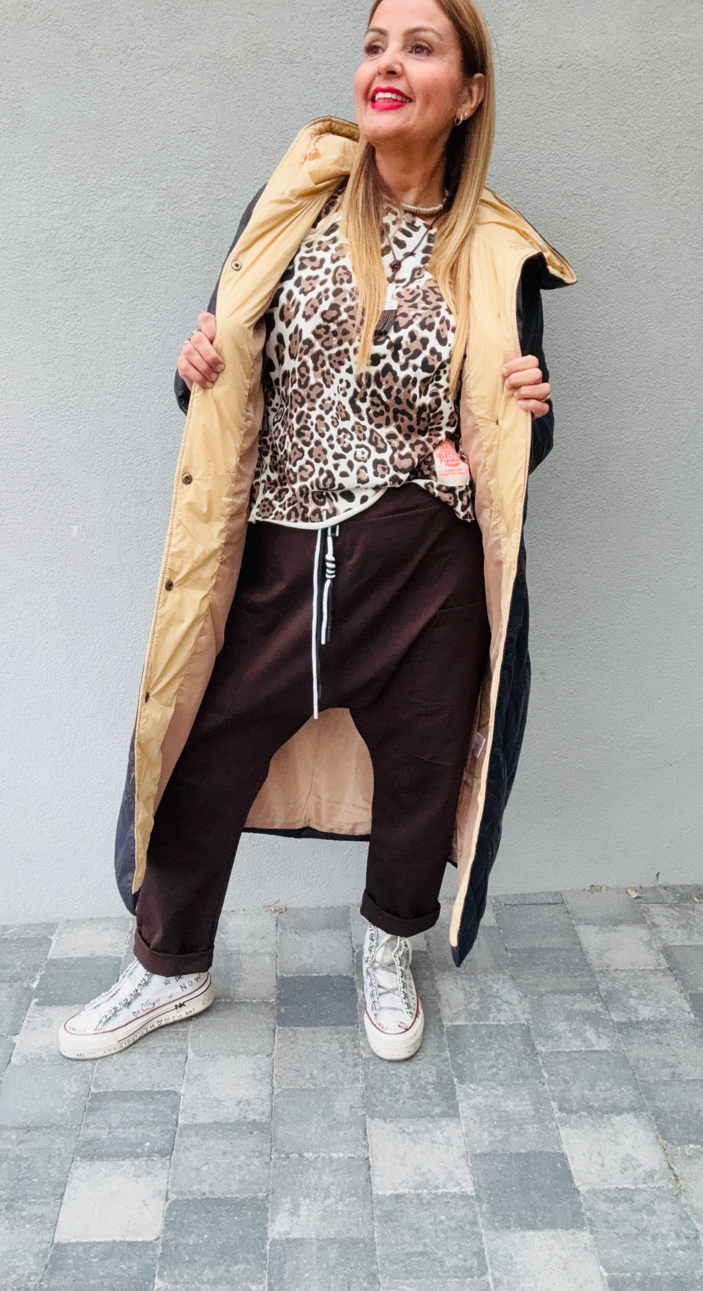 Veste longue capuche SM ou ML