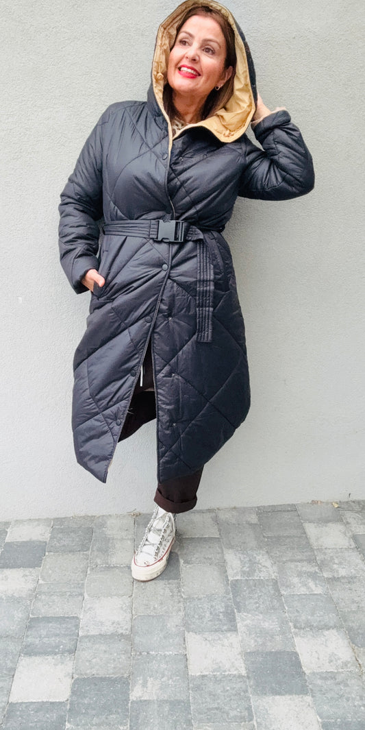 Veste longue capuche SM ou ML