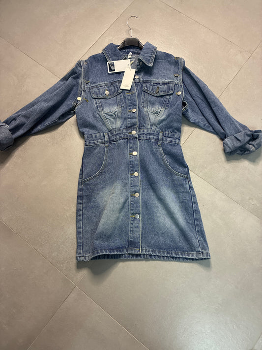 Robe en jeans