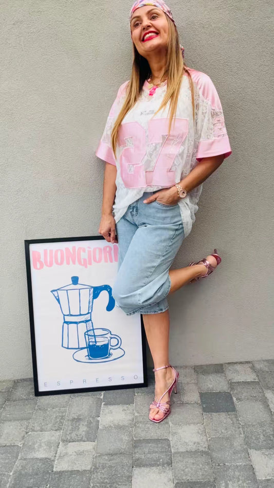 Pantacourt jeans clair