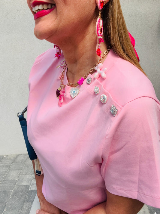 Blouse bijoux