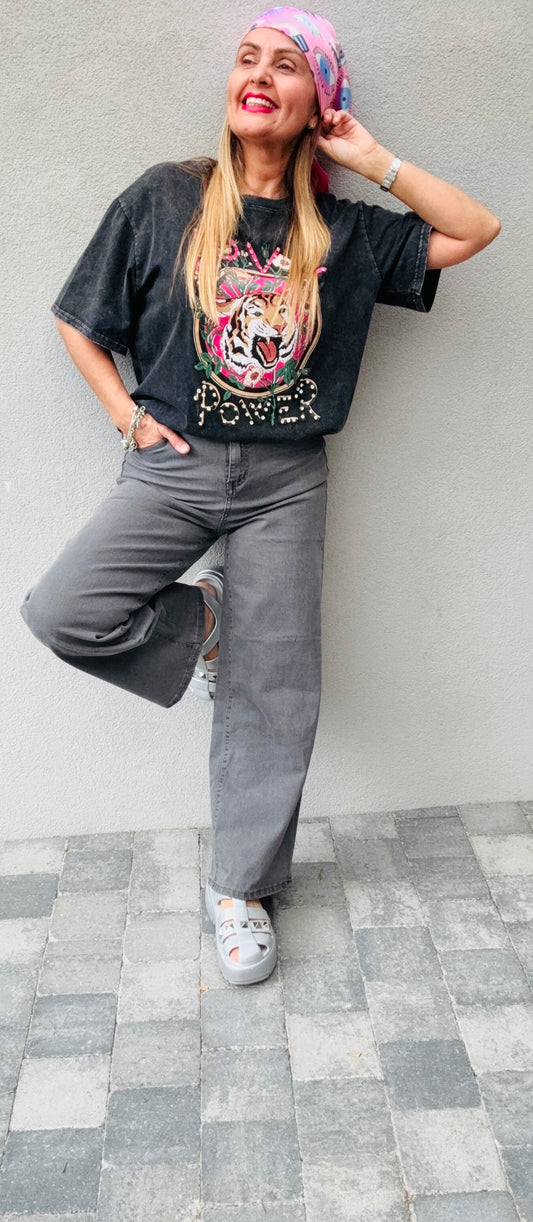 Jeans gris